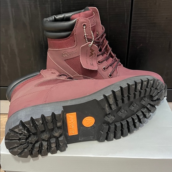 Men’s Mountain Gear Burgundy Leather Boot